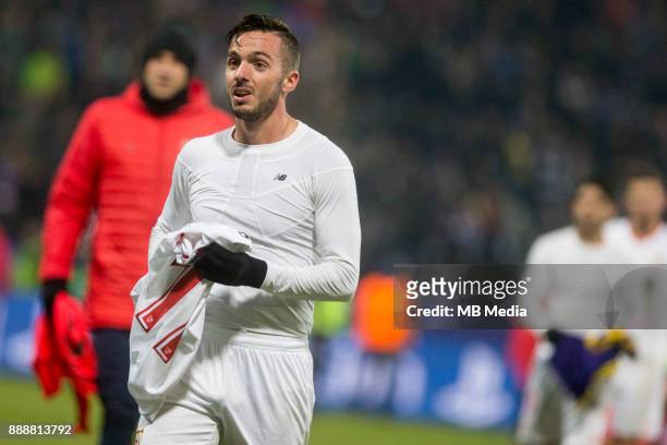 Pablo Sarabia of FC Sevilla during Group E football match between NK Maribor and FC Sevilla in 6th Round of UEFA Champions League, on December 6,...