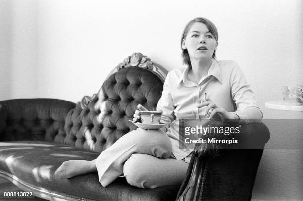 Actress Glenda Jackson, 11th August 1970.