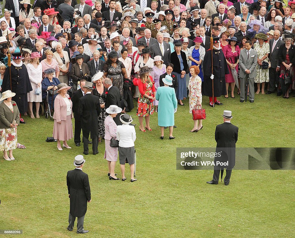 Buckingham Palace Holds Garden Party