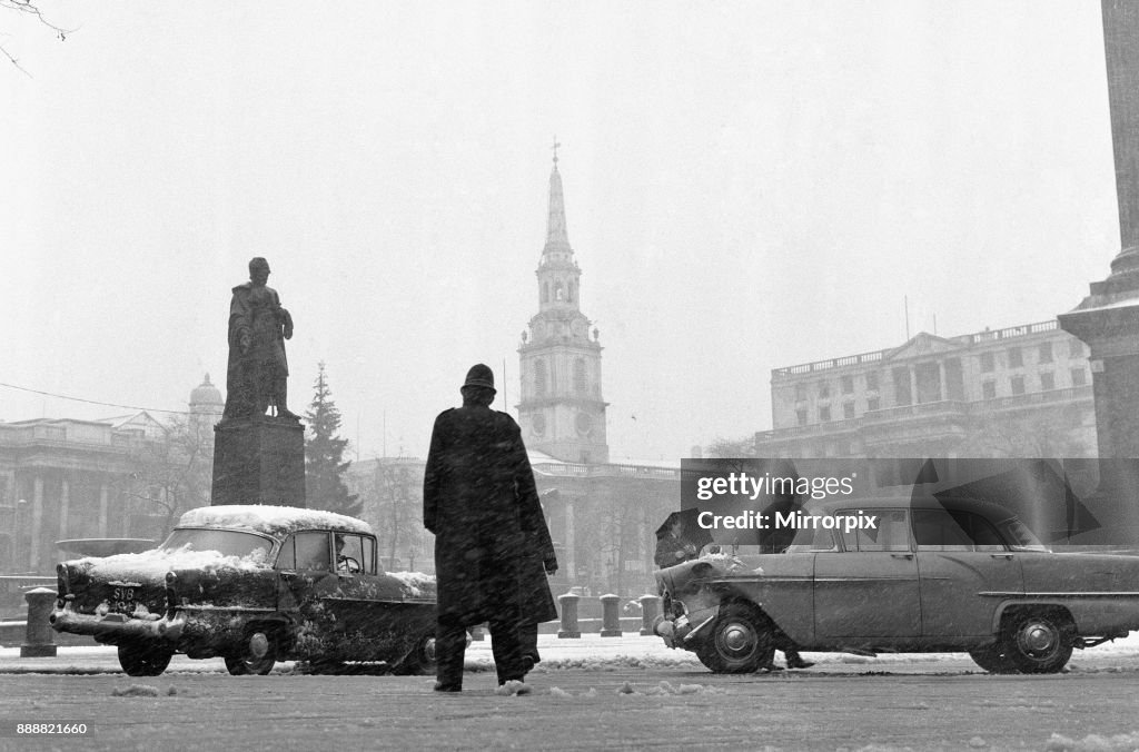 Trafalgar Square car crash