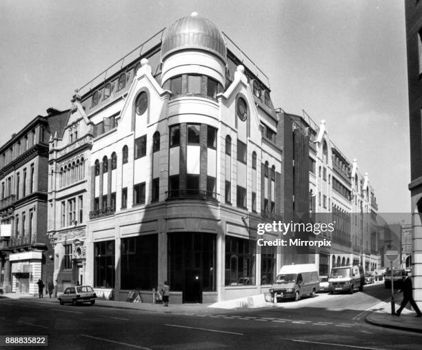 An elegant feature of the city skyline is the Barclay House at the corner of Dale Street and extending up Moorfields and now nearing completion, 29th...