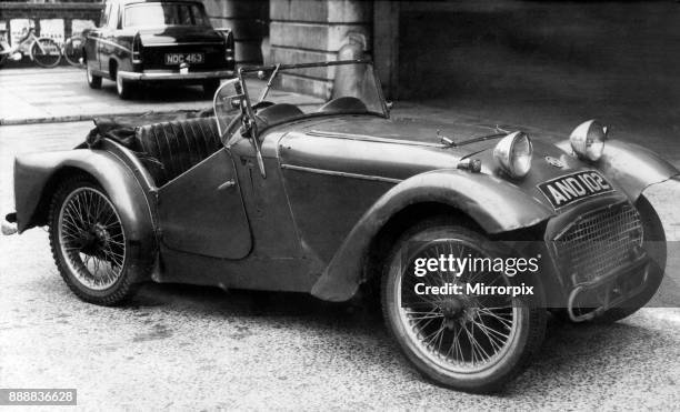 Midget open tourer fitted with the Morris Series Engine unit and owned by Norman Lee of Linthorpe, Middlesbrough, his pride and joy, pictured 27th...