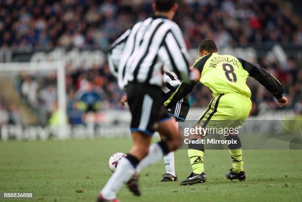 Newcastle United v Sheffield United. FA Cup 4th round. St James Park. Final score 4-1 to Newcastle United, 8th January 2000.