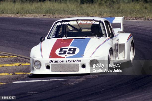 Peter Gregg in a Porsche 935 during the IMSA race held at Brainerd International Raceway on June 18, 1978 in Brainerd, Minnesota.