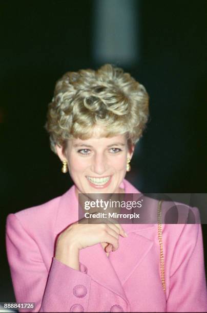 Princess Diana, in Paris, France. **Frame is slightly soft, but this could be an asset and very effective** On this day in Paris she visited the The...