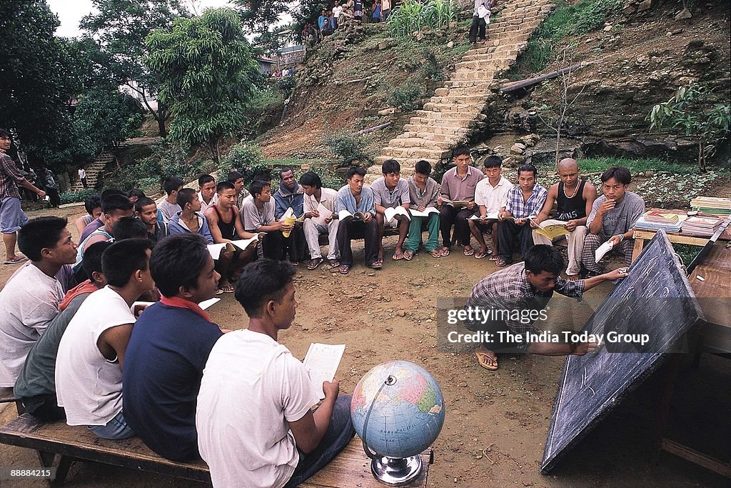 Adult Education for Prisoners at Mizoram Central Jail  ( Jails, Profile )