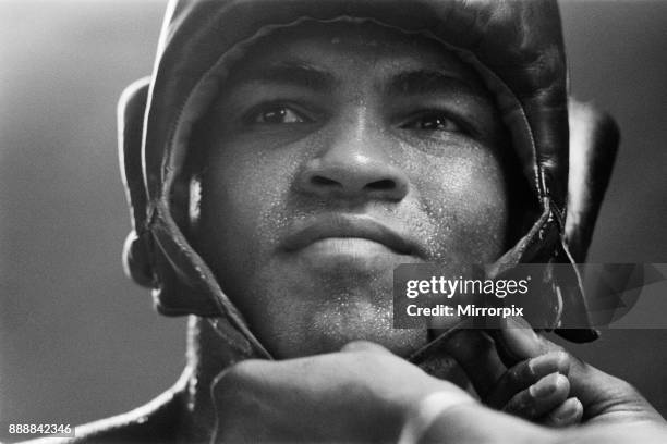 Muhammad Ali training at his Pennsylvanian mountain retreat , 27th August 1974.