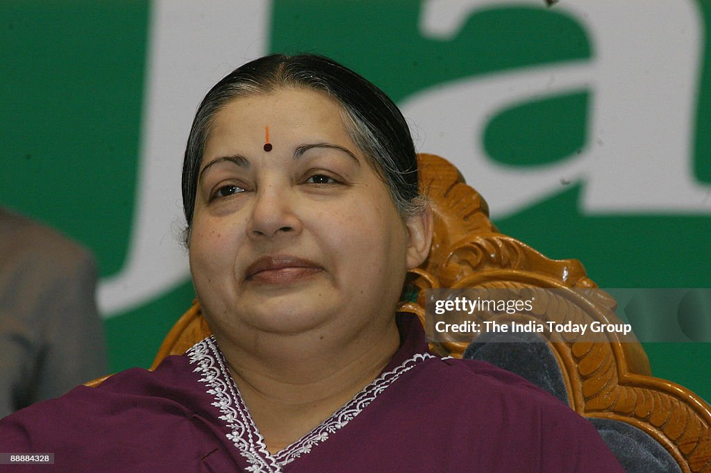 J Jayalalitha, Chief Minister of Tamil Nadu ( DIGICAM-IT USED 23/05/2005 )