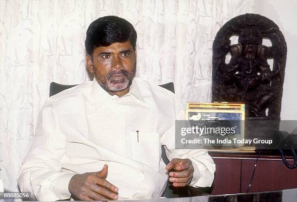 Nara Chandrababu Naidu, Chief Minister of Andhra Pradesh