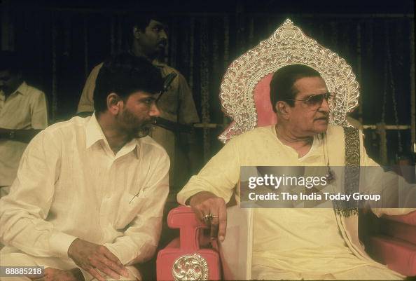 Narra Rama Rao NT Rama Rao, President of the party and Chief Minister with Nara ...