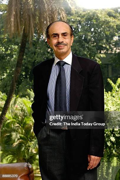 Adi Godrej, Chairman Godrej Group, poses at office, in Mumbai, India. Potrait