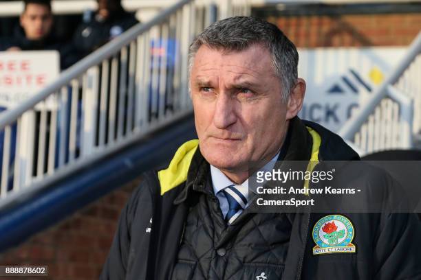 Blackburn Rovers' manager Tony Mowbray before the match during the Sky Bet League One match between Peterborough United and Blackburn Rovers at ABAX...