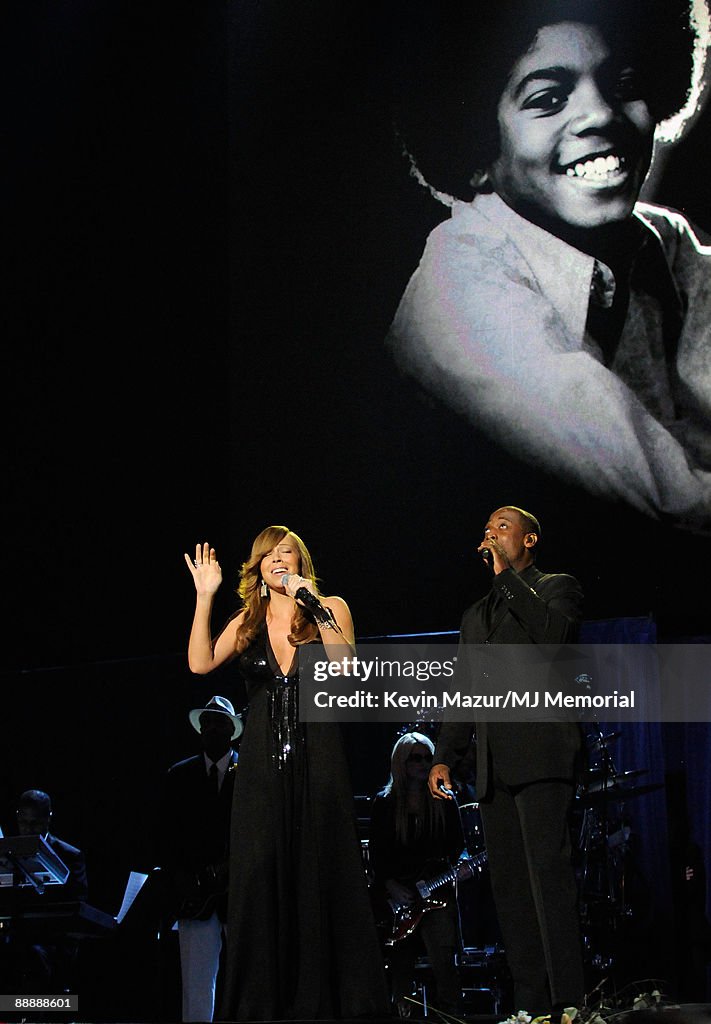 Michael Jackson Public Memorial Service - Inside