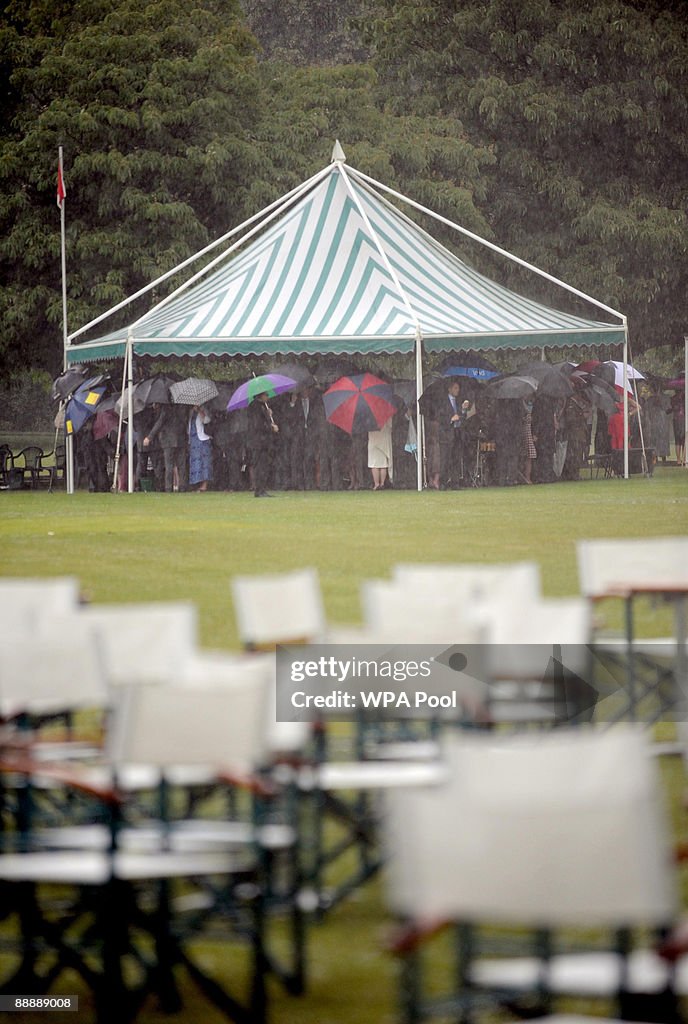 Buckingham Palace Holds Garden Party