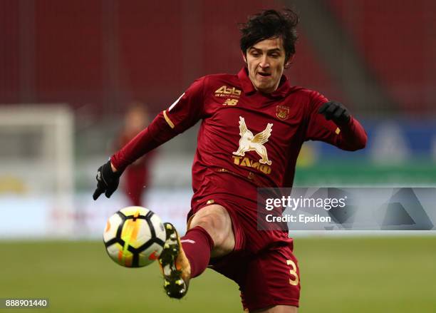 Sardar Azmoun during the Russian Premier League match between FC Rubin Kazan and SKA Khabarovsk at Kazan Arena stadium on December 9, 2017 in Kazan,...