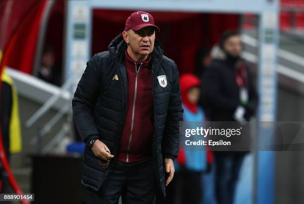 Head coach of FC Rubin Kazan Kurban Berdyev during the Russian Premier League match between FC Rubin Kazan and SKA Khabarovsk at Kazan Arena stadium...