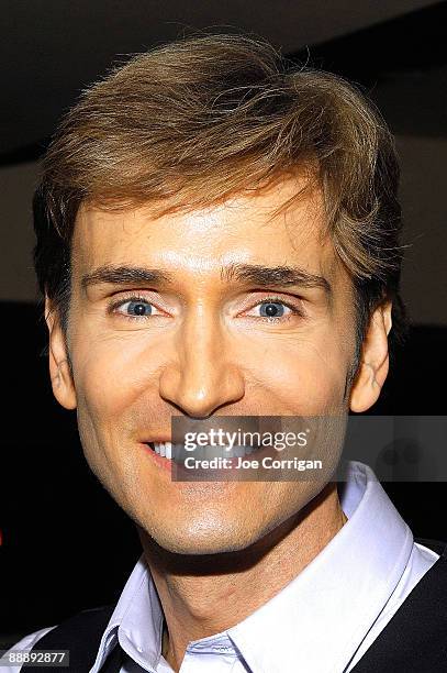 Personality John Basedow attends Darryl Strawberry's "Straw: Finding My Way" book release party at Hawaiian Tropic Zone on July 7, 2009 in New York...