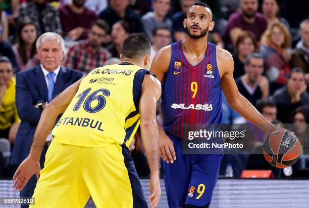 Adam Hanga during the match between FC Barcelona v Fenerbahce corresponding to the week 11 of the basketball Euroleague, in Barcelona, on December...
