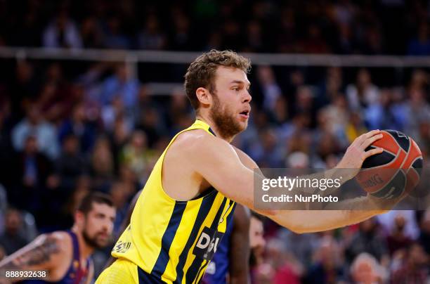 Nicolo Melli during the match between FC Barcelona v Fenerbahce corresponding to the week 11 of the basketball Euroleague, in Barcelona, on December...