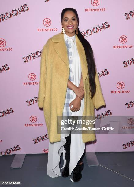 Lilly Singh attends Refinery29 29Rooms Los Angeles: Turn It Into Art at ROW DTLA on December 6, 2017 in Los Angeles, California.