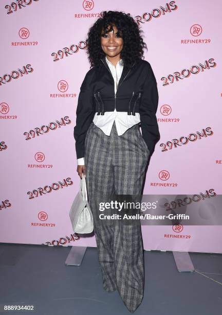 Actress Gabrielle Union attends Refinery29 29Rooms Los Angeles: Turn It Into Art at ROW DTLA on December 6, 2017 in Los Angeles, California.