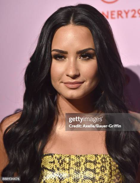 Singer Demi Lovato attends Refinery29 29Rooms Los Angeles: Turn It Into Art at ROW DTLA on December 6, 2017 in Los Angeles, California.