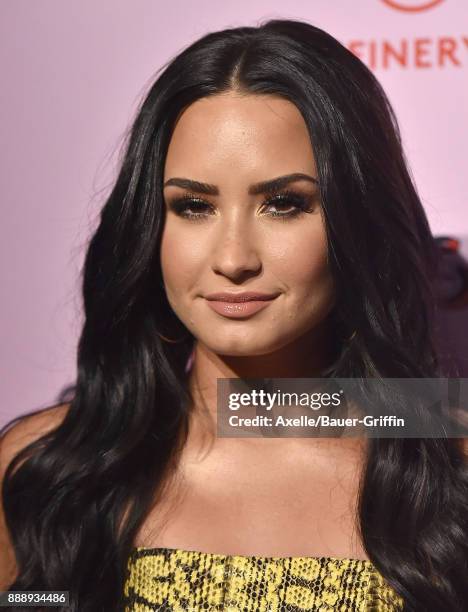 Singer Demi Lovato attends Refinery29 29Rooms Los Angeles: Turn It Into Art at ROW DTLA on December 6, 2017 in Los Angeles, California.