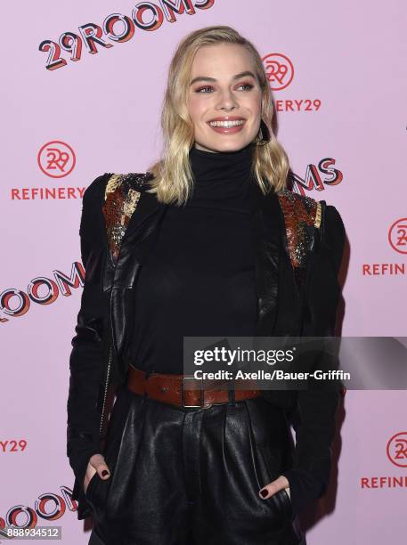 Actress Margot Robbie attends Refinery29 29Rooms Los Angeles: Turn It Into Art at ROW DTLA on December 6, 2017 in Los Angeles, California.