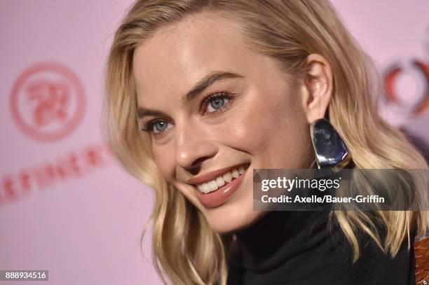 Actress Margot Robbie attends Refinery29 29Rooms Los Angeles: Turn It Into Art at ROW DTLA on December 6, 2017 in Los Angeles, California.