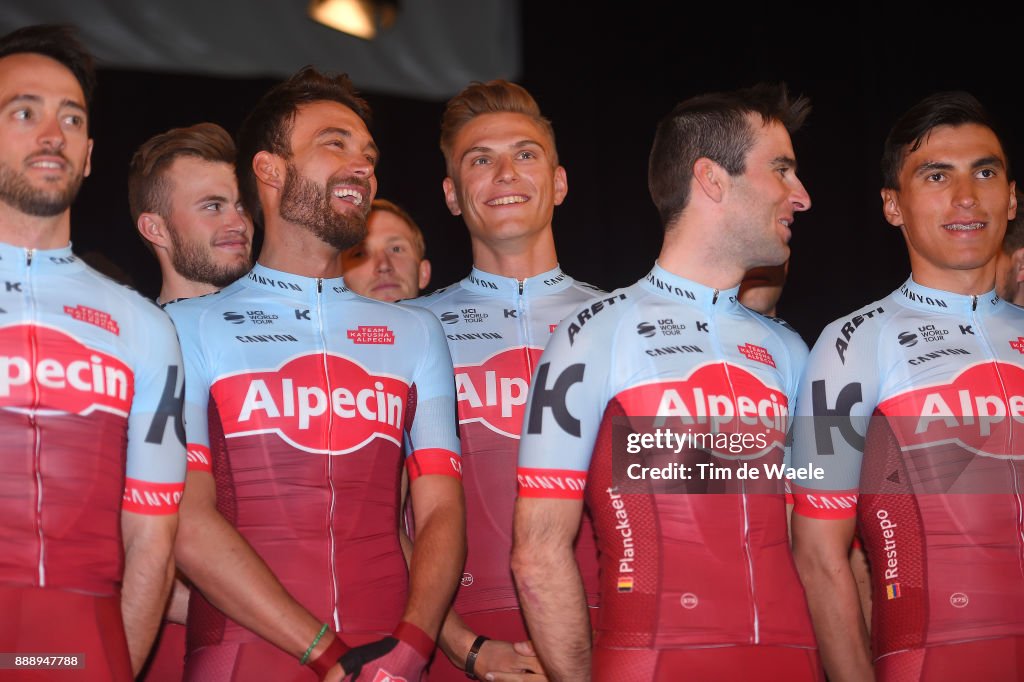 Cycling: Team Katusha Alpecin 2018 / Team Presentation