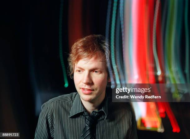 Beck poses for a portrait on November 7, 2002 in Los Angeles, CA.
