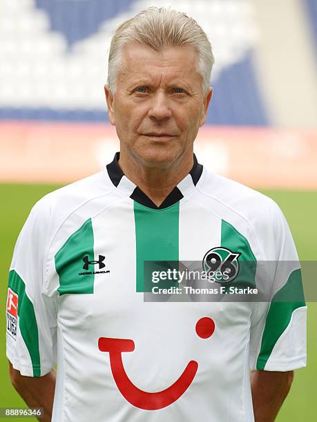 Assistant coach Edward Kowalczuk poses during the Bundesliga Team Presentation of Hannover 96 at the AWD Arena on July 8, 2009 in Hanover, Germany.