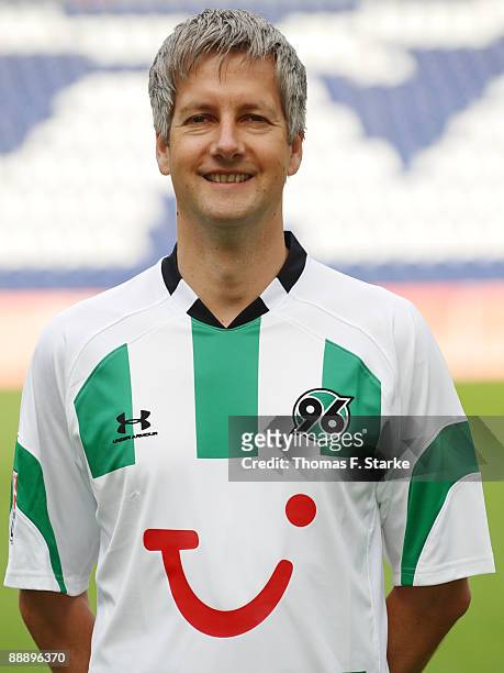 Physiotherapist Markus Witkop poses during the Bundesliga Team Presentation of Hannover 96 at the AWD Arena on July 8, 2009 in Hanover, Germany.