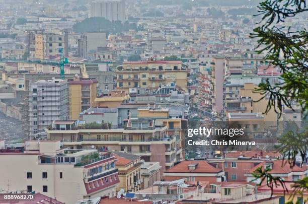 view of scafati, suburb of naples from stabia - scafati stock pictures, royalty-free photos & images