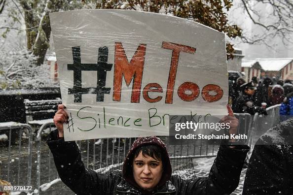 #MeToo Rally Held Outside Of Trump Tower In Manhattan #MeToo Rally Held Outside Of Trump Tower In Manhattan