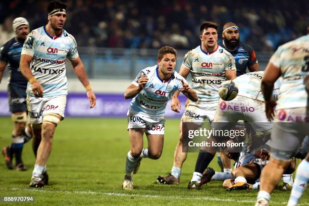 Antoine Gibert of Racing 92 during the European Champions Cup match between Castres and Racing 92 on December 9, 2017 in Castres, France.