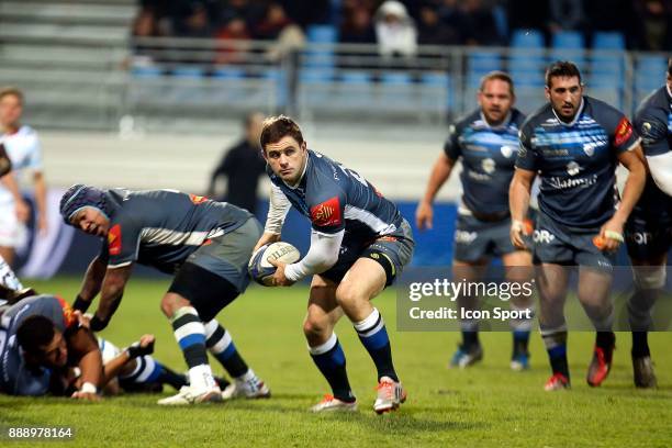 Rory Kockott of Castres during the European Champions Cup match between Castres and Racing 92 on December 9, 2017 in Castres, France.