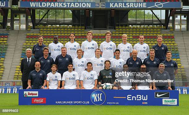 Physiotherapist Steffen Wiemann, Macauley Chrisantus, Stefan Buck, Matthias Langkamp, Sebastian Langkamp, Marco Engelhardt, Massimilian Porcello,...