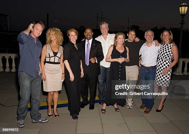 Neil Patrick Harris, Sharon Pinkenson, Jenna Stern, Mayor Michael Nutter, Christopher McDonald, Kate Mulgrew, Director Josh Shelov and guest attend...