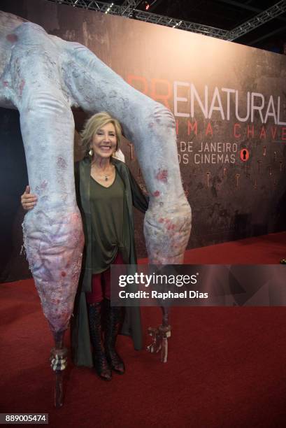 Actress Lin Shaye attends Brazil Comic Con 2017, Insidious: The Last Key Panel attends Brazil Comic Con 2017 on December 9, 2017 in Sao Paulo, Brazil.