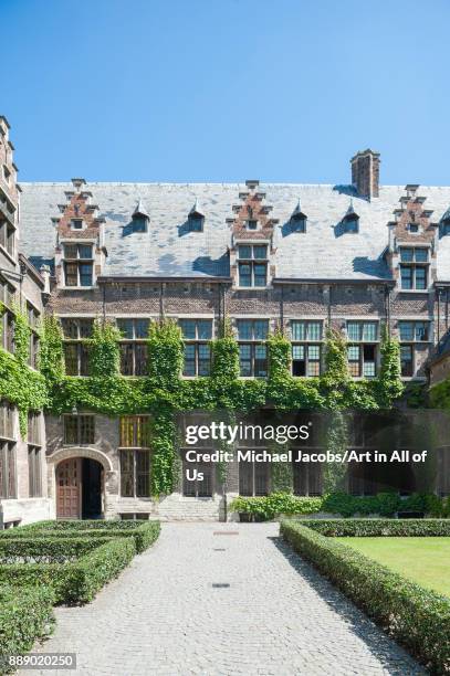 Belgium, Antwerp university buildings of the UFSIA - iniversiteit in the old city of Antwerp