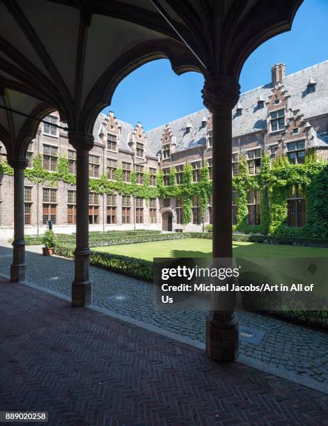 Belgium, Antwerp university buildings of the UFSIA - iniversiteit in the old city of Antwerp