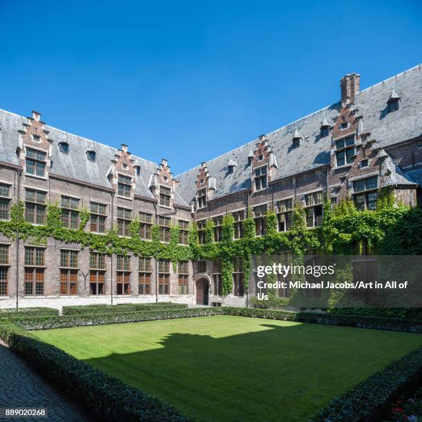 Belgium, Antwerp university buildings of the UFSIA - iniversiteit in the old city of Antwerp