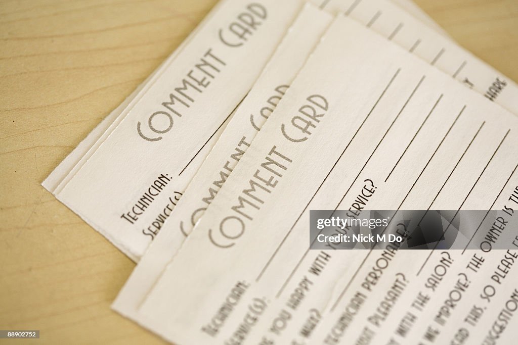 Comment Card