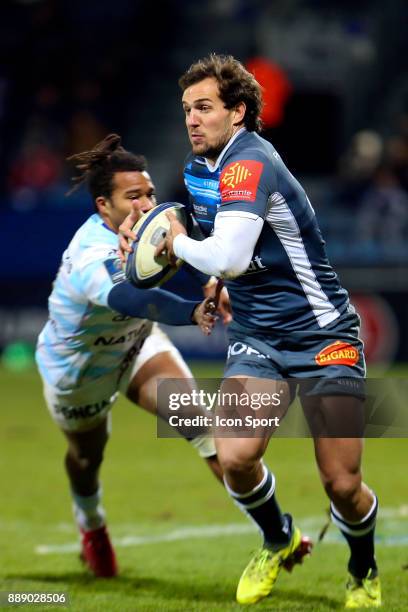 Yohan Le Bourhis of Castres during the European Champions Cup match between Castres and Racing 92 on December 9, 2017 in Castres, France.