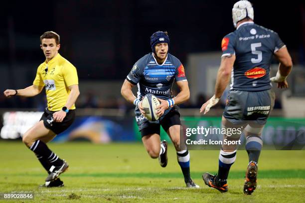Armand Batlle of Castres during the European Champions Cup match between Castres and Racing 92 on December 9, 2017 in Castres, France.