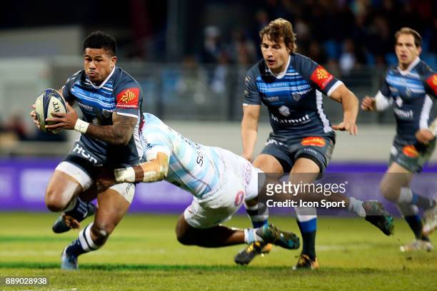 David Smith of Castres during the European Champions Cup match between Castres and Racing 92 on December 9, 2017 in Castres, France.