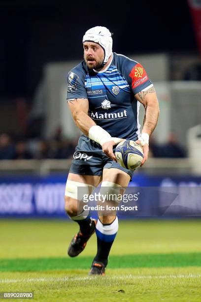 Rodrigo Capo Ortega of Castres during the European Champions Cup match between Castres and Racing 92 on December 9, 2017 in Castres, France.