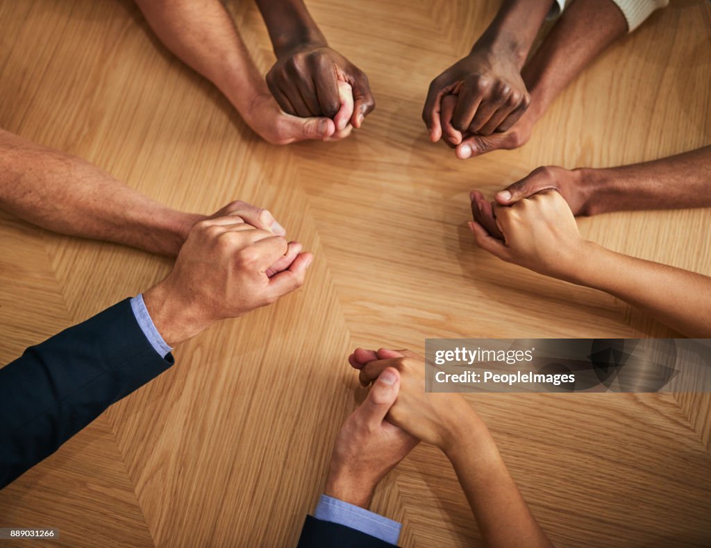 Supportive Colleag Small Circle Of Colleague Support High-Res Stock Photo - Getty Images