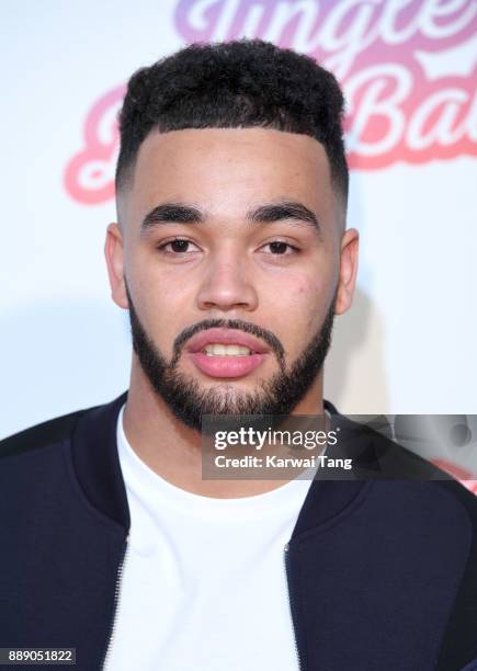 Yungen attends the Capital FM Jingle Bell Ball with Coca-Cola at The O2 Arena on December 9, 2017 in London, England.